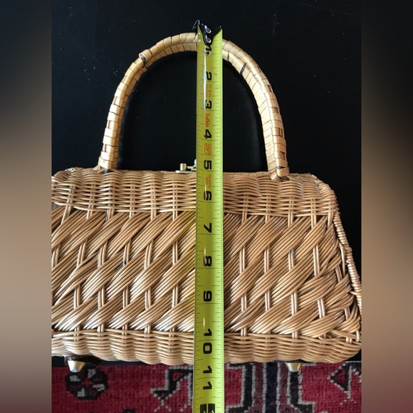 Vintage Woven Garay Handbag Made in Hong Kong - Picture 12 of 14